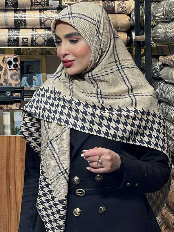 روسری پلیسه پیچازی بسته5رنگی کد r145 (عمده)
