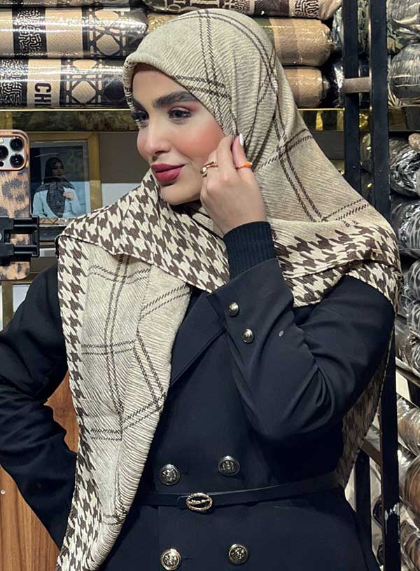 روسری پلیسه پیچازی بسته5رنگی کد r145 (عمده)
