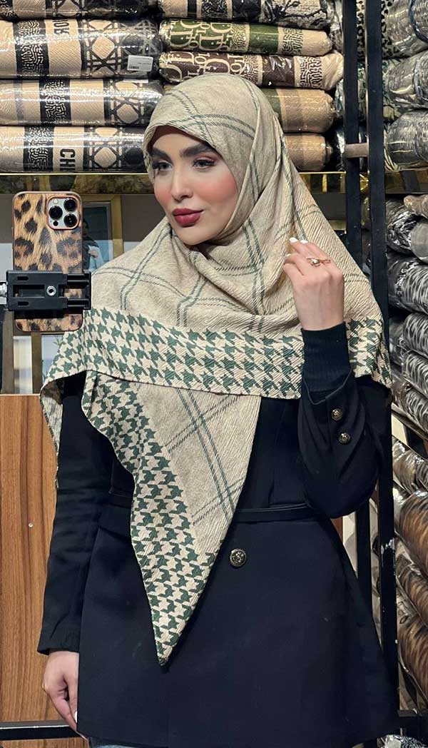 روسری پلیسه پیچازی بسته5رنگی کد r145 (عمده)
