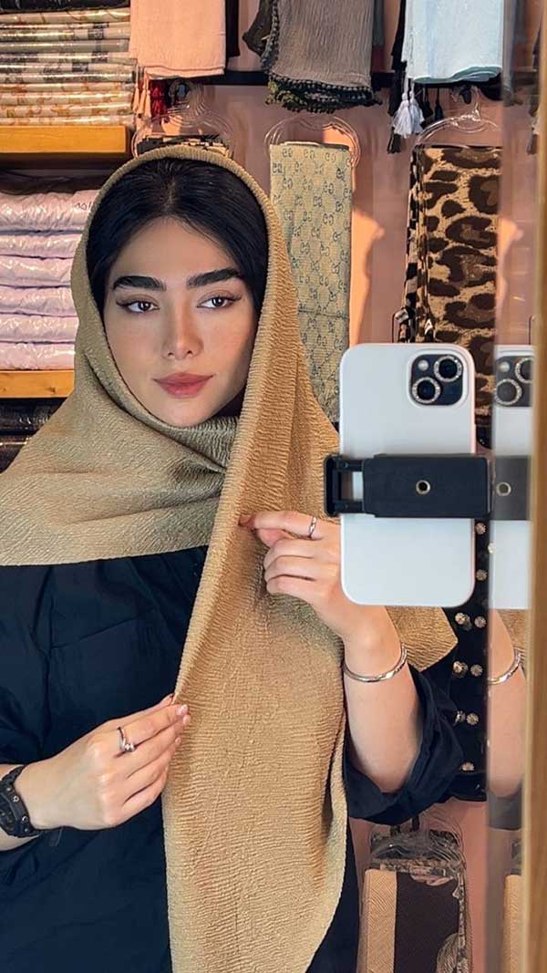 روسری درختی پلیسه بسته10رنگی کد rp7 (عمده)
