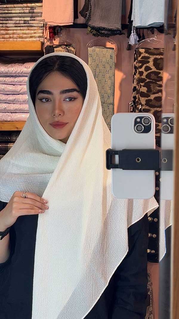 روسری درختی پلیسه بسته10رنگی کد rp7 (عمده)
