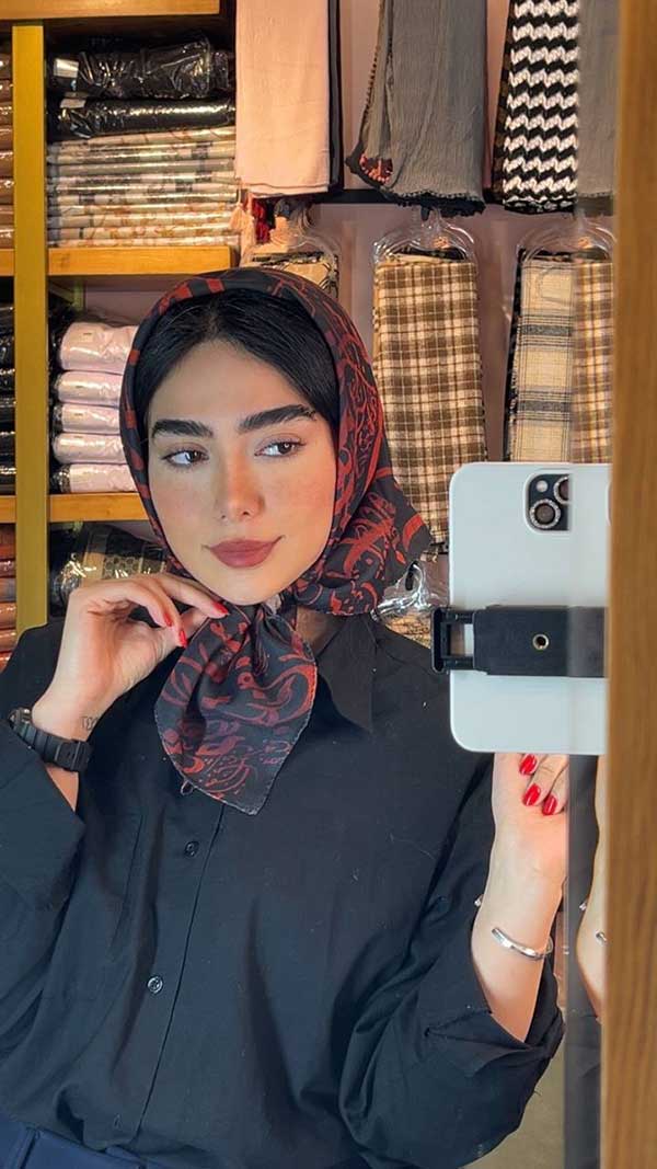 مینی اسکارف یلدایی بسته6طرحی کد mt84 (عمده)
