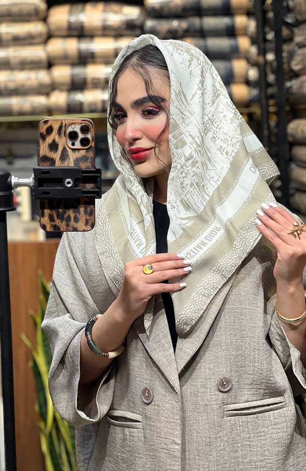 مینی اسکارف بسته4 رنگی کد mt86 (عمده)
