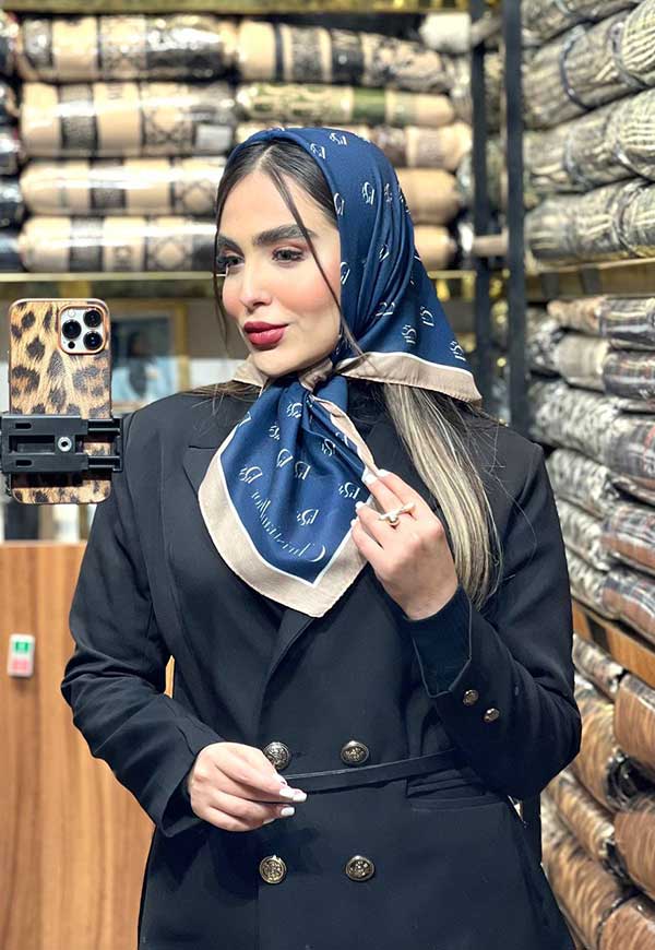 مینی اسکارف دیور بسته4رنگی کد mt88 (عمده)
