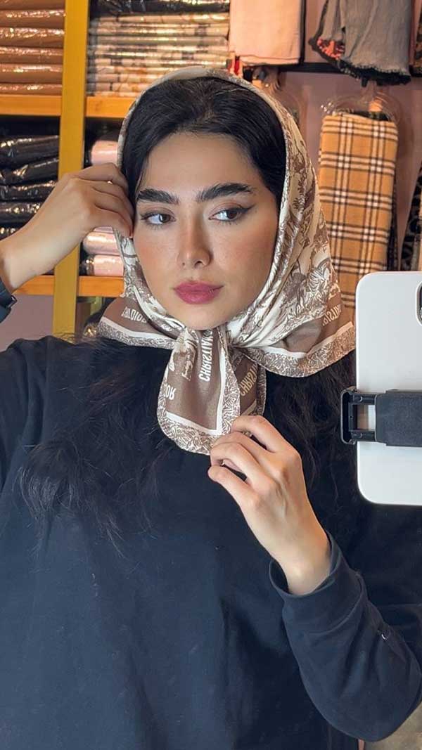 مینی اسکارف دیورجنگلی بسته5طرحی کد mt89 (عمده)
