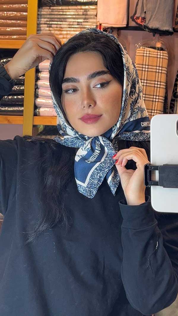 مینی اسکارف دیورجنگلی بسته5طرحی کد mt89 (عمده)
