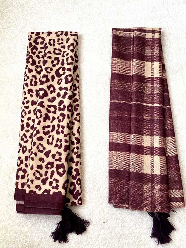 شال چاپی جیر پک چری بسته6طرحی کد sc64 (عمده)
