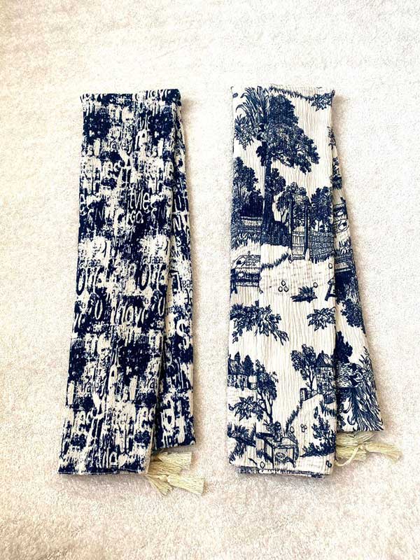 شال پلیسه برشکا پک سورمه ای بسته6طرحی کد sp54 (عمده)
