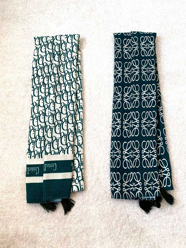 شال پلیسه برشکا پک زمردی بسته6طرحی کد sp55 (عمده)
