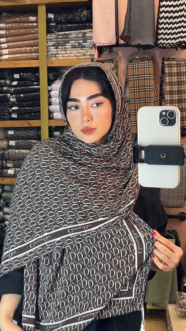 شال پلیسه برشکا پک قهوه ای بسته8طرحی کد sp56 (عمده)
