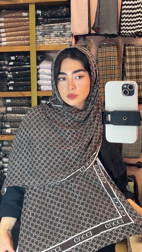 شال پلیسه برشکا پک قهوه ای بسته8طرحی کد sp56 (عمده)
