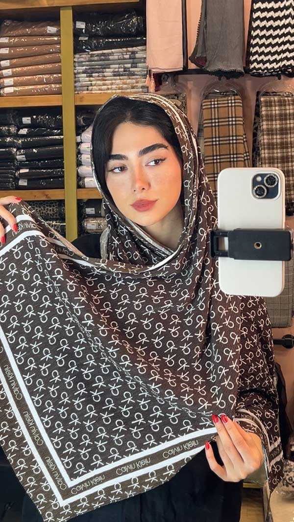 شال پلیسه برشکا پک قهوه ای بسته8طرحی کد sp56 (عمده)
