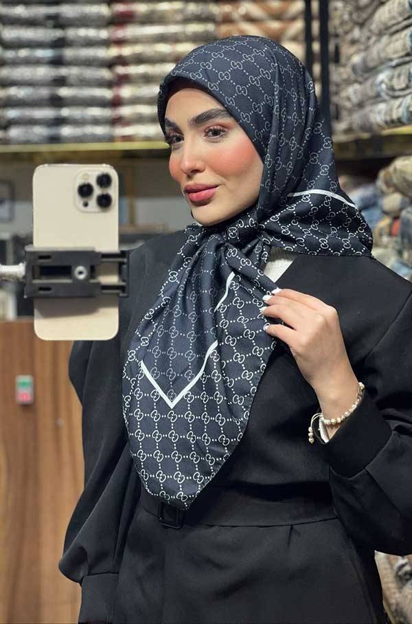 روسری گوچی بسته5رنگی کد r152 (عمده)
