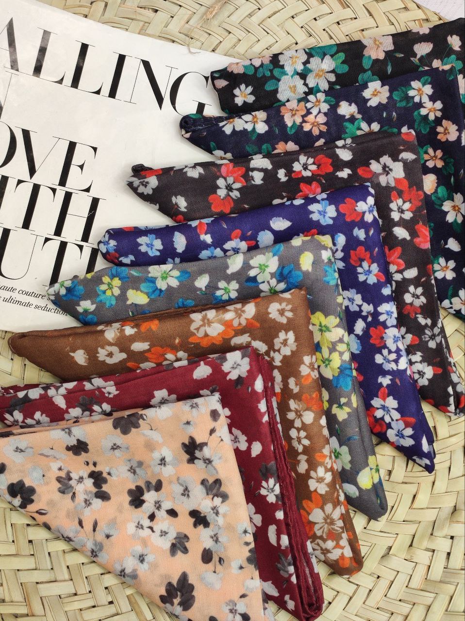 مینی اسکارف بسته8رنگی کد mt14 (عمده)
