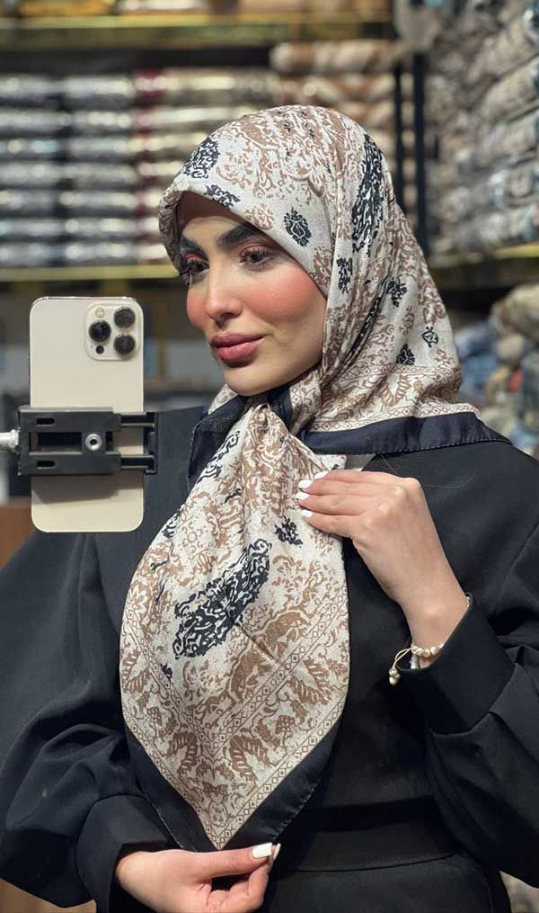 روسری طرح سنتی بسته5رنگی کد r153 (عمده)
