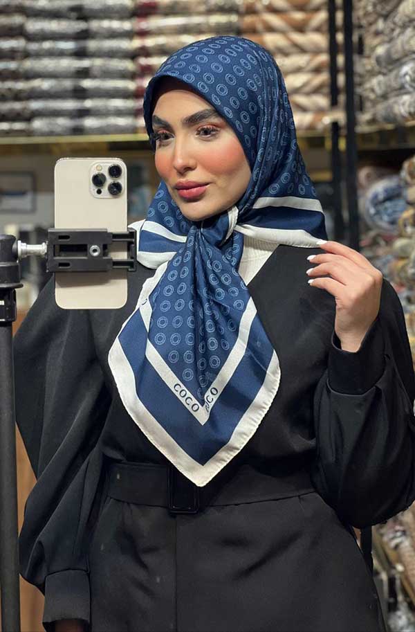 روسری کوکو بسته5رنگی کد r154 (عمده)
