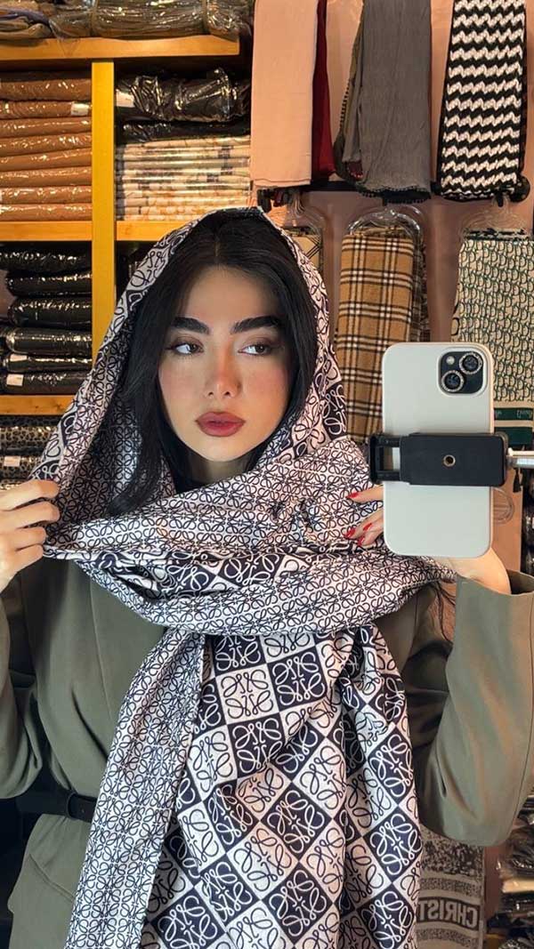 شال موهر دورو بسته4رنگی کد sc67 (عمده)
