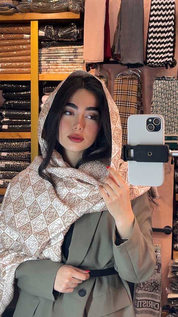 شال موهر دورو بسته4رنگی کد sc67 (عمده)
