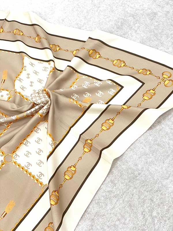 روسری ابریشم توییل بسته6رنگی کد r157 (عمده)
