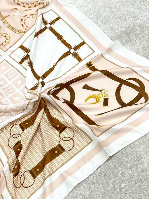 روسری ابریشم توییل بسته6رنگی کد r158 (عمده)
