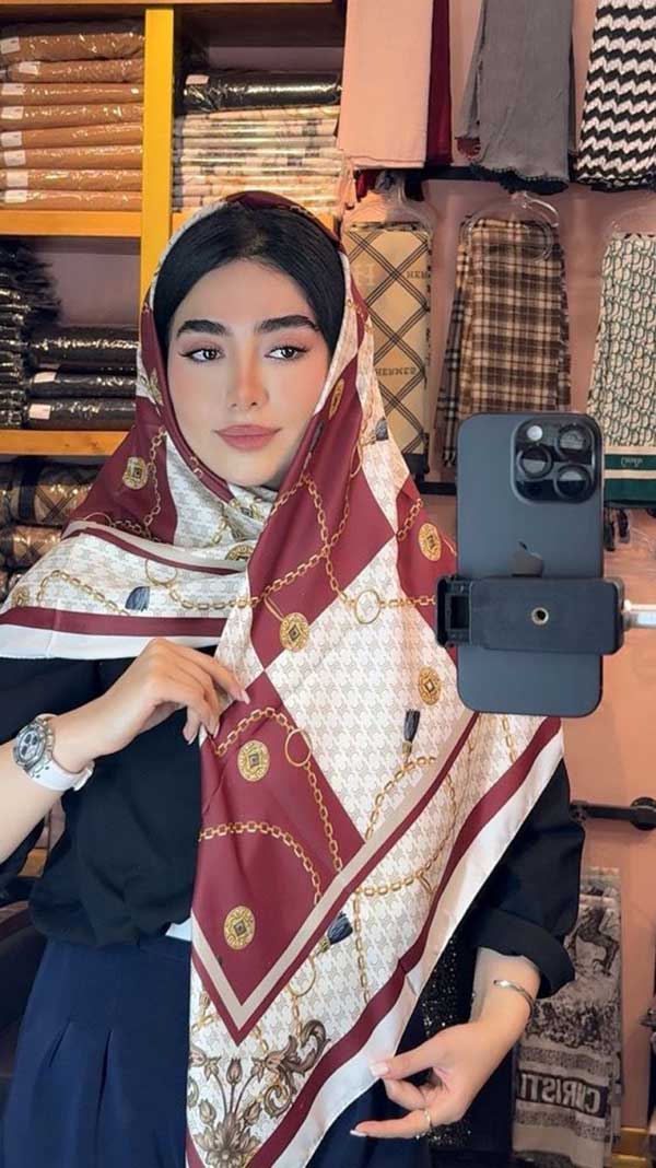 روسری ابریشم توییل بسته4رنگی کد r160 (عمده)
