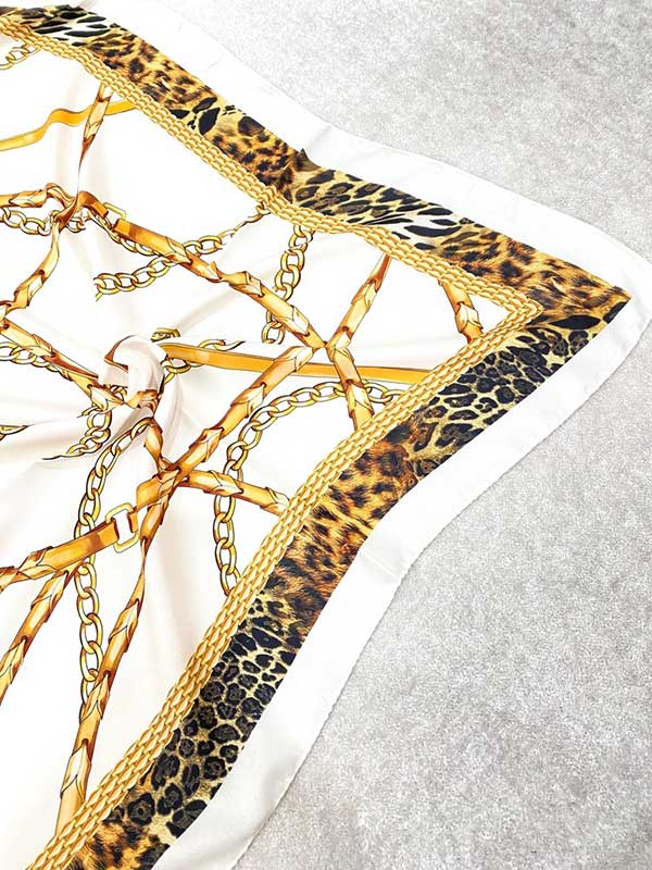 روسری ابریشم توییل سری انتخابی کد r162 (عمده)
