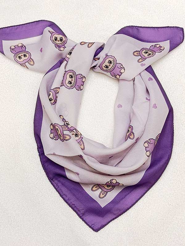 روسری بچگانه بسته6طرحی کد mt95 (عمده)
