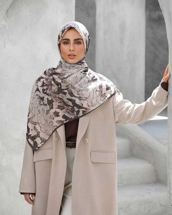 روسری گارزا دستدوز بسته7رنگی کد r163 (عمده)
