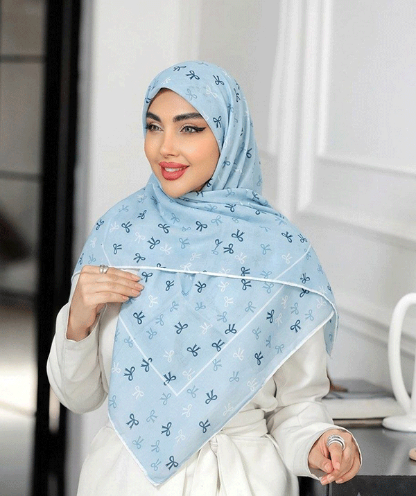 روسری پاپیون بسته8نگی کد r171 (عمده)
