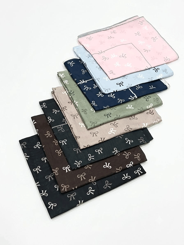 روسری پاپیون بسته8نگی کد r171 (عمده)

