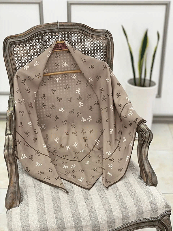 روسری پاپیون بسته7نگی کد r171 (عمده)
