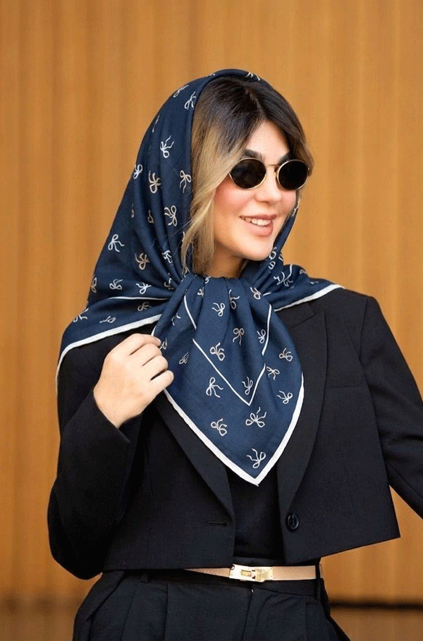 روسری حریردستدوز پک سورمه ای بسته6طرحی کد r175 (عمده)
