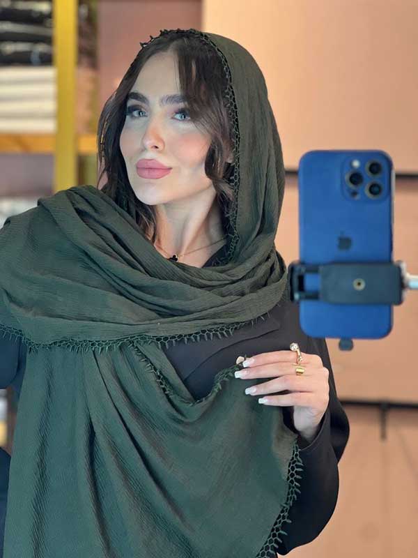 شال پلیسه دورنوار بسته13رنگی کد sp81 (عمده)
