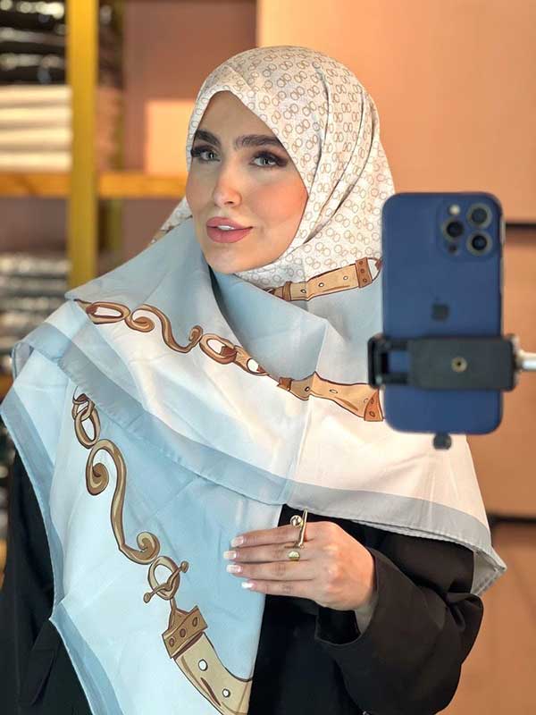 روسری حریر دستدوز بسته6رنگی کد r191 (عمده)
