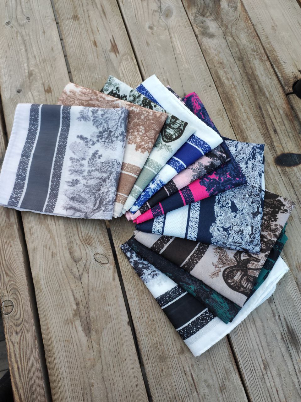 مینی اسکارف دیور جنگلی بسته10رنگی کد mt20 (عمده)
