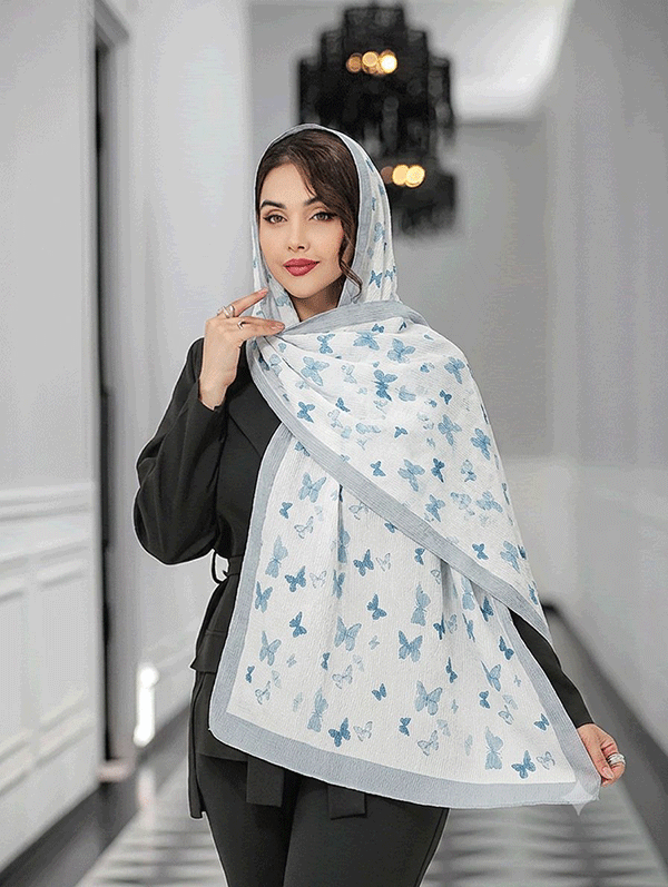 شال پلیسه پروانه بسته8رنگی کد sp94 (عمده)
